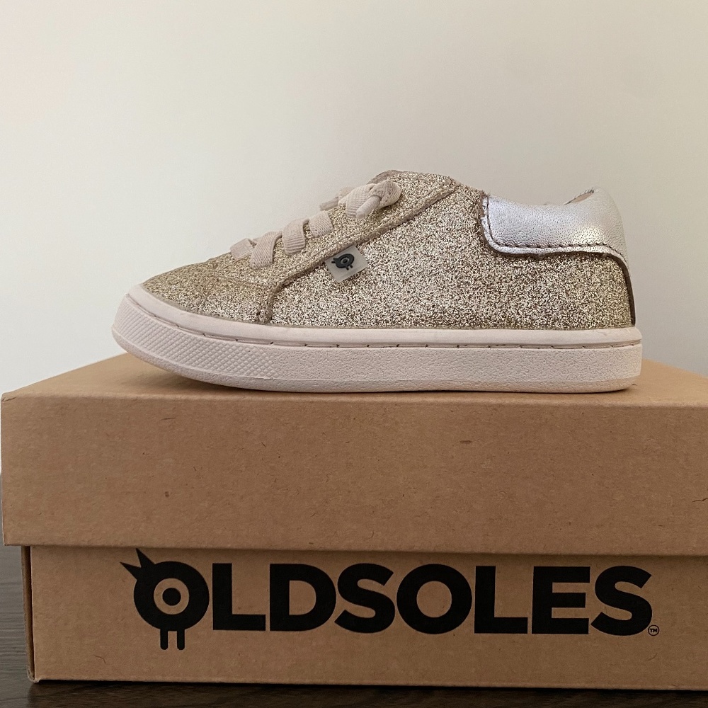 Old Soles Gold and Silver Toddler Shoes